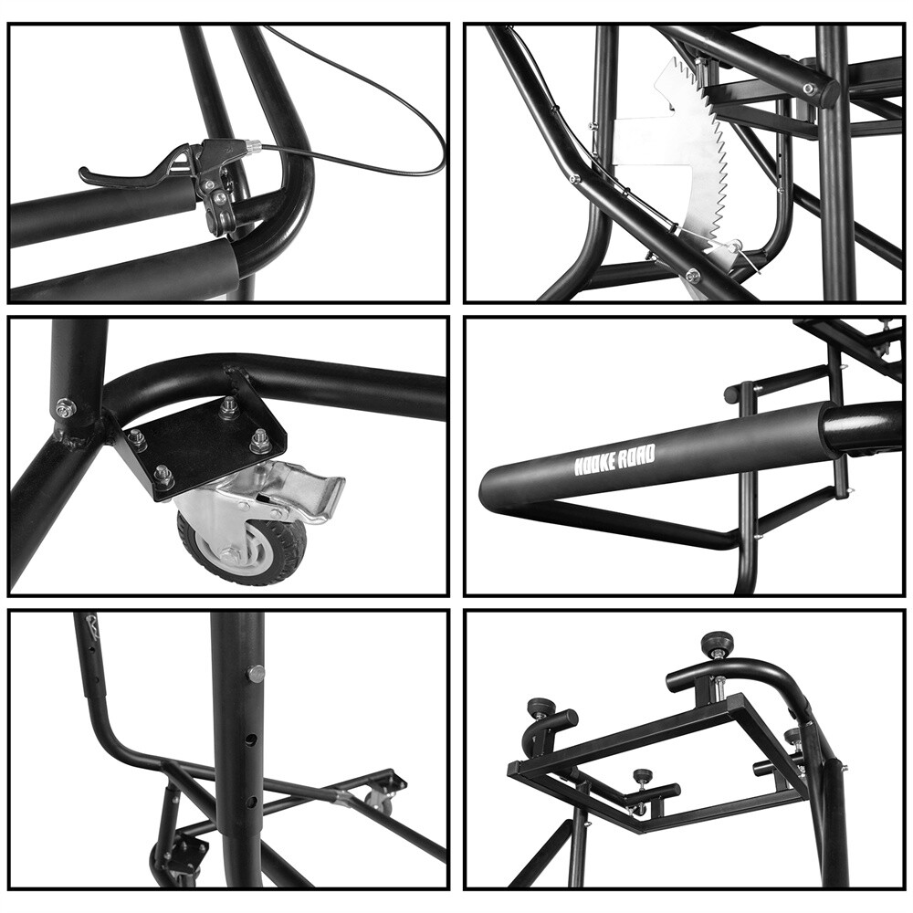 Hardtop Storage Removal Lift Cart Fit 97-24 Jeep Wrangler TJ JK JL & Ford Bronco