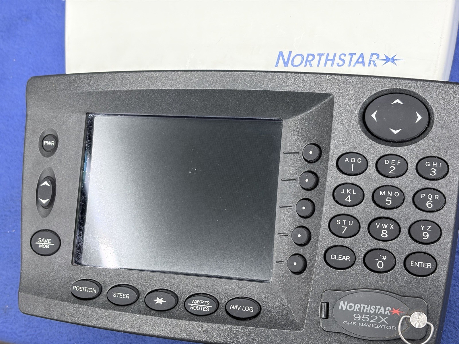 Northstar 952x GPS WAAS Chartplotter Display W/ Cover - Fully Tested & Working