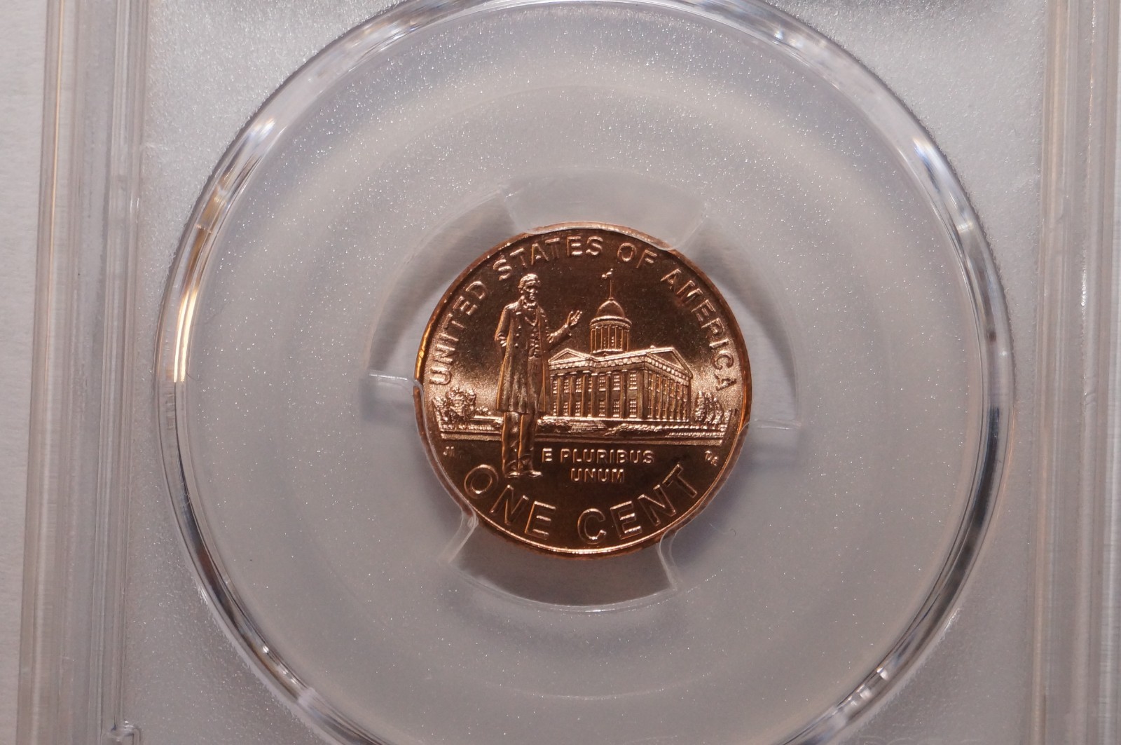 2009 LINCOLN CENT PROFESSIONAL GRADED PCGS SP68RD SATIN FINISH