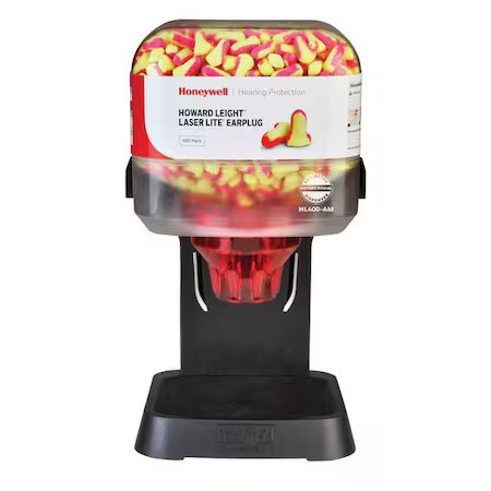 Honeywell Howard Leight Hl400-Ll-Intro-Am Hl400 Earplug Dispenser, Foam,