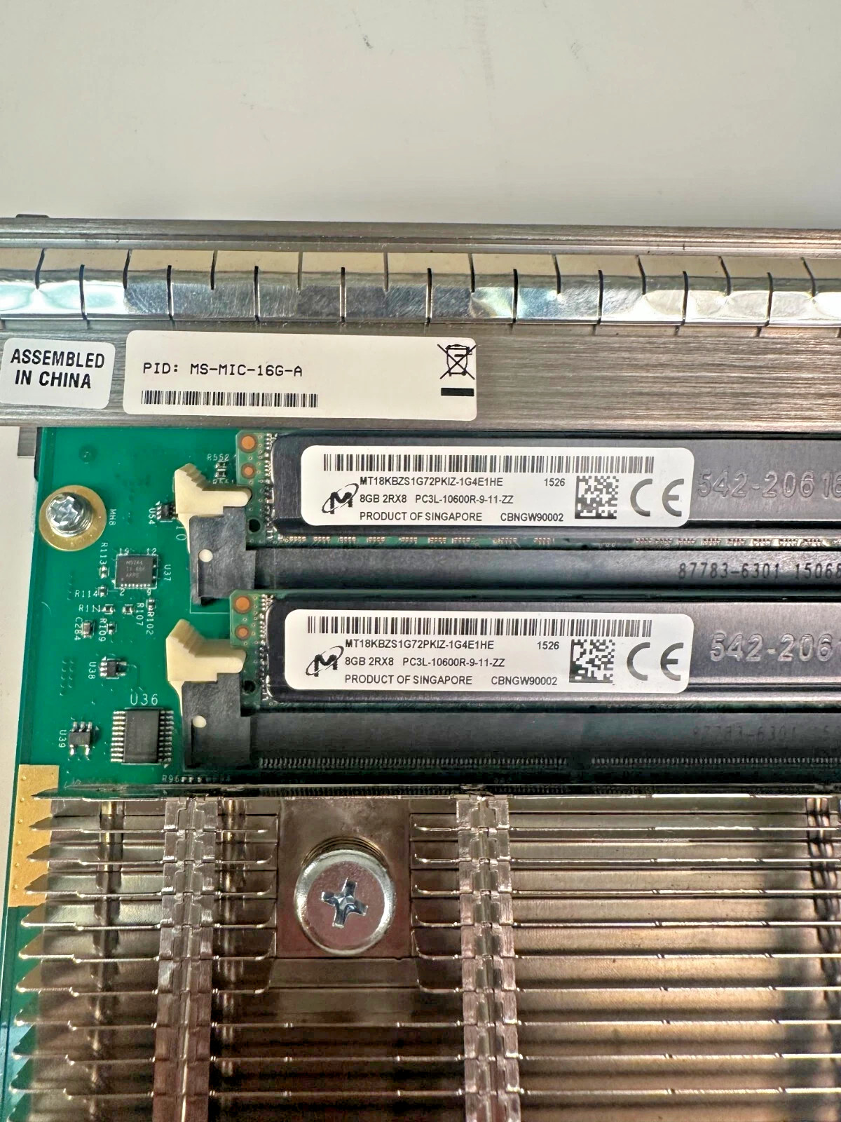 Juniper MS-MIC-16G 16G MultiService Modular Interface Card For MX5 MX80 MX104