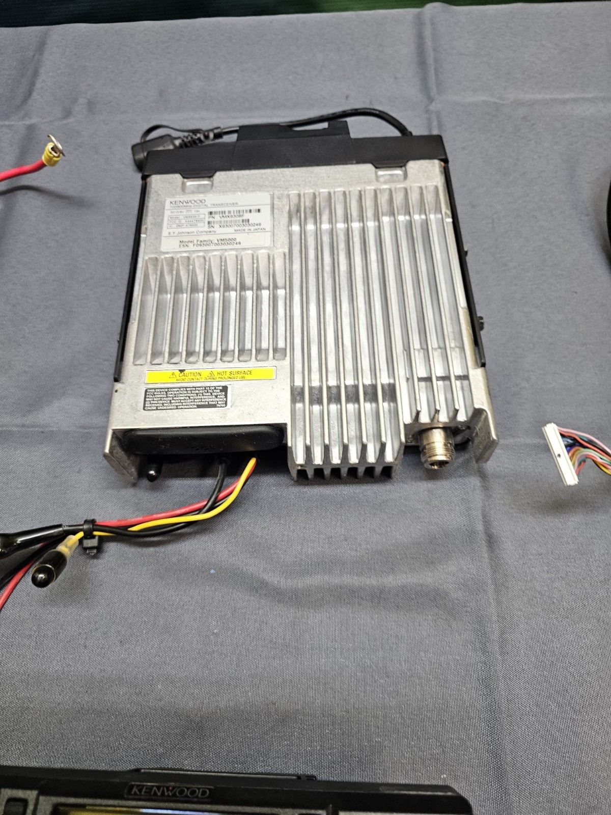 Kenwood Viking VM5000 VMX930BF VM-5930 Remote Head 800 MHz P25 Two Way Radio