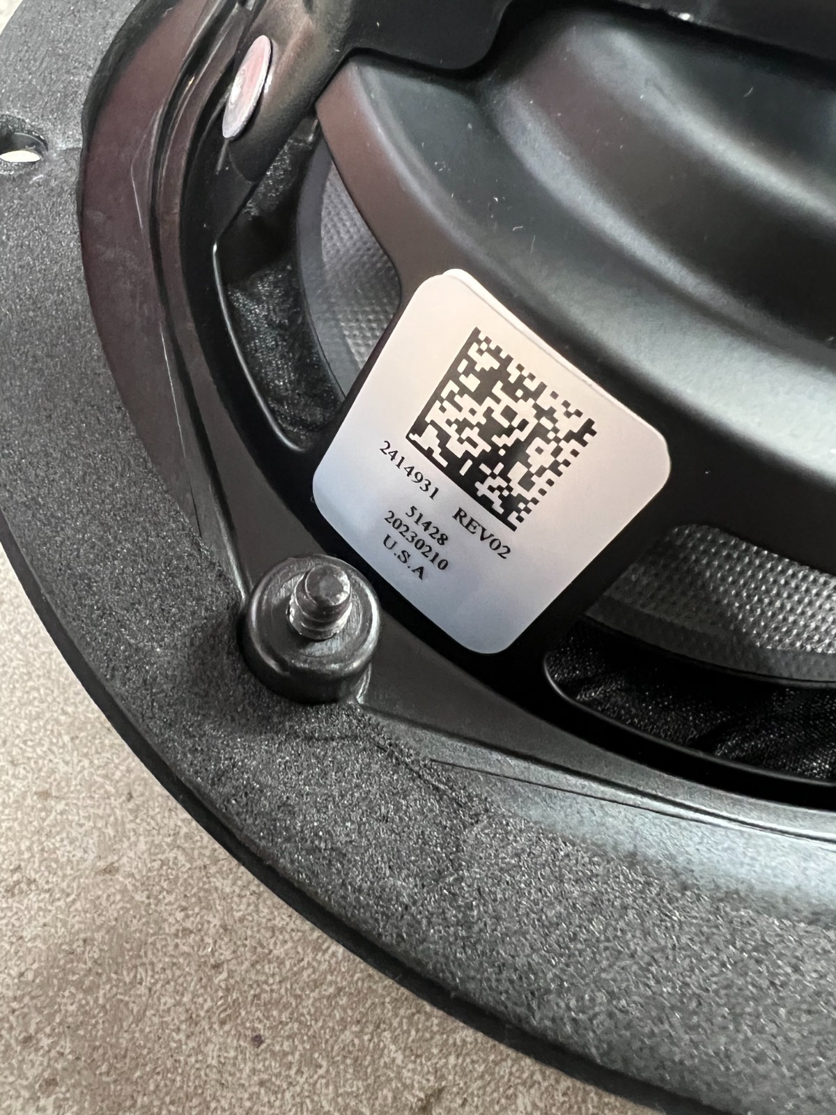 Indian Motorcycle 6.5" Speaker OE Factory 50 Watt Audio 2414931 - Sold Each