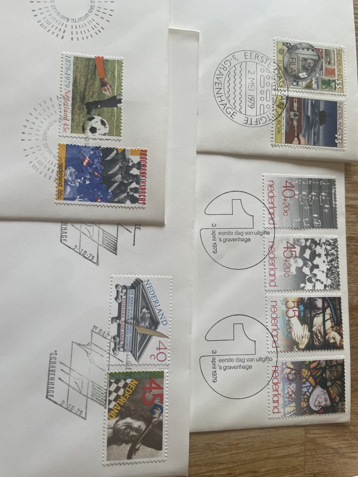 Netherlands 40 different FDC covers E160-199 from 1970's period very tidy