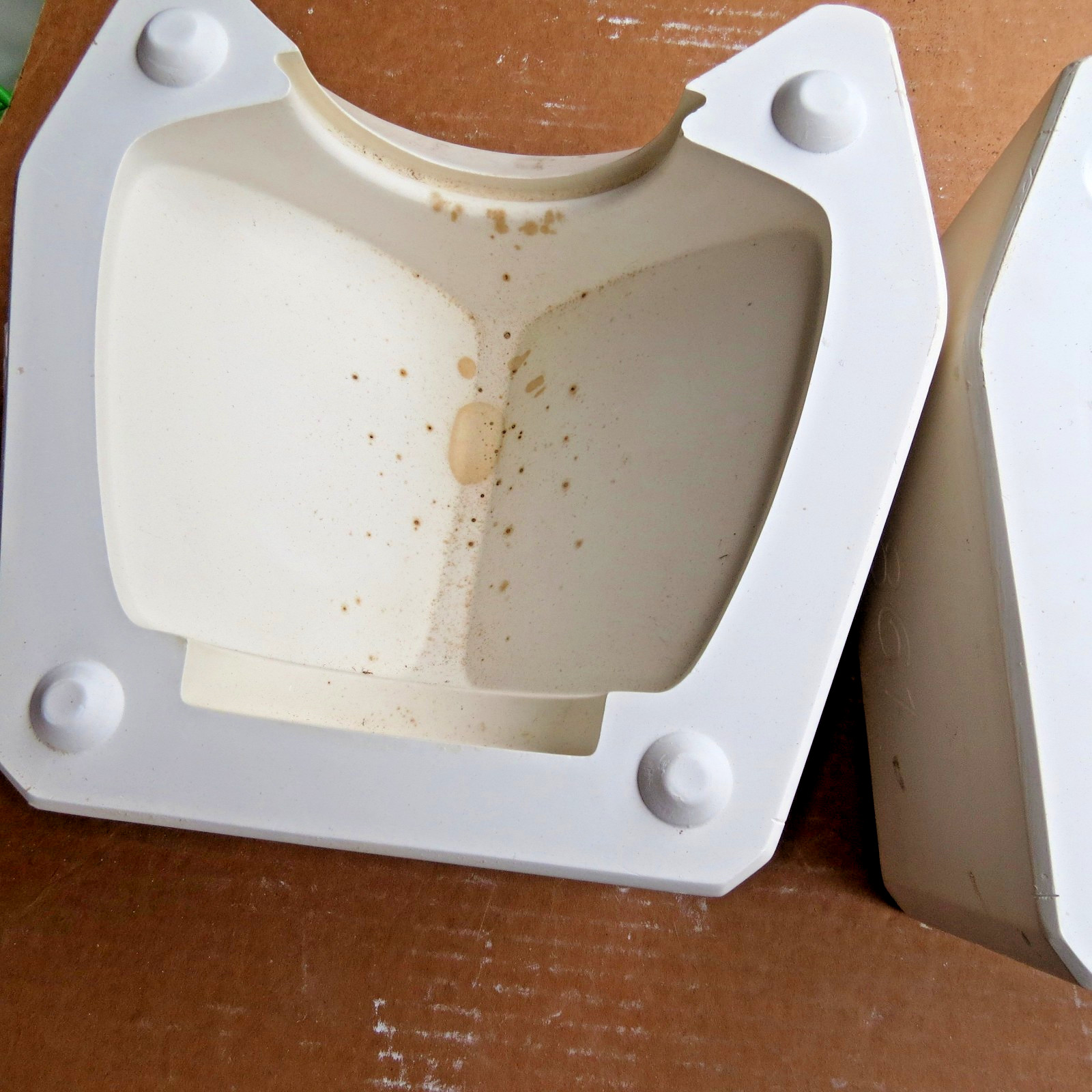 Duncan Vintage Large Square Jardiniere Slip Mold DM-861