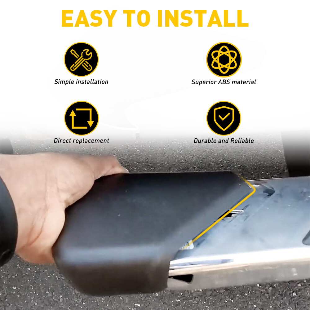 For 2015-2022 Ford F150 running board REAR cap end RIGHT Passenger side step New