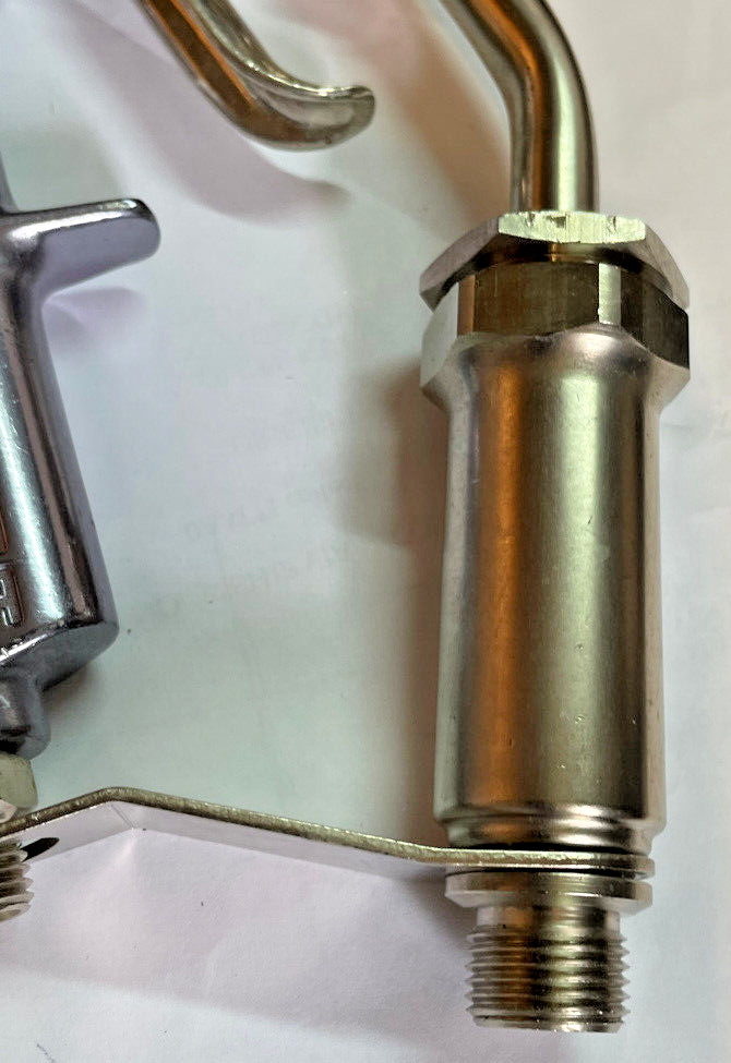 BINKS AIR SPRAY GUN MOUNTED FLUID FILTER INCLUDES 100 MESH OEM ELEMENT