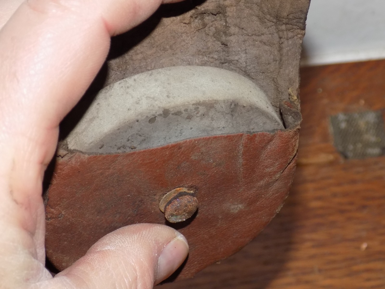 Vintage Veedol Sharpening Stone Advertising