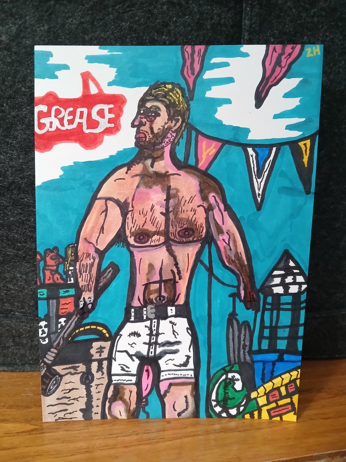 Drawings Reserved For Kevin Just Before Dawn Horror