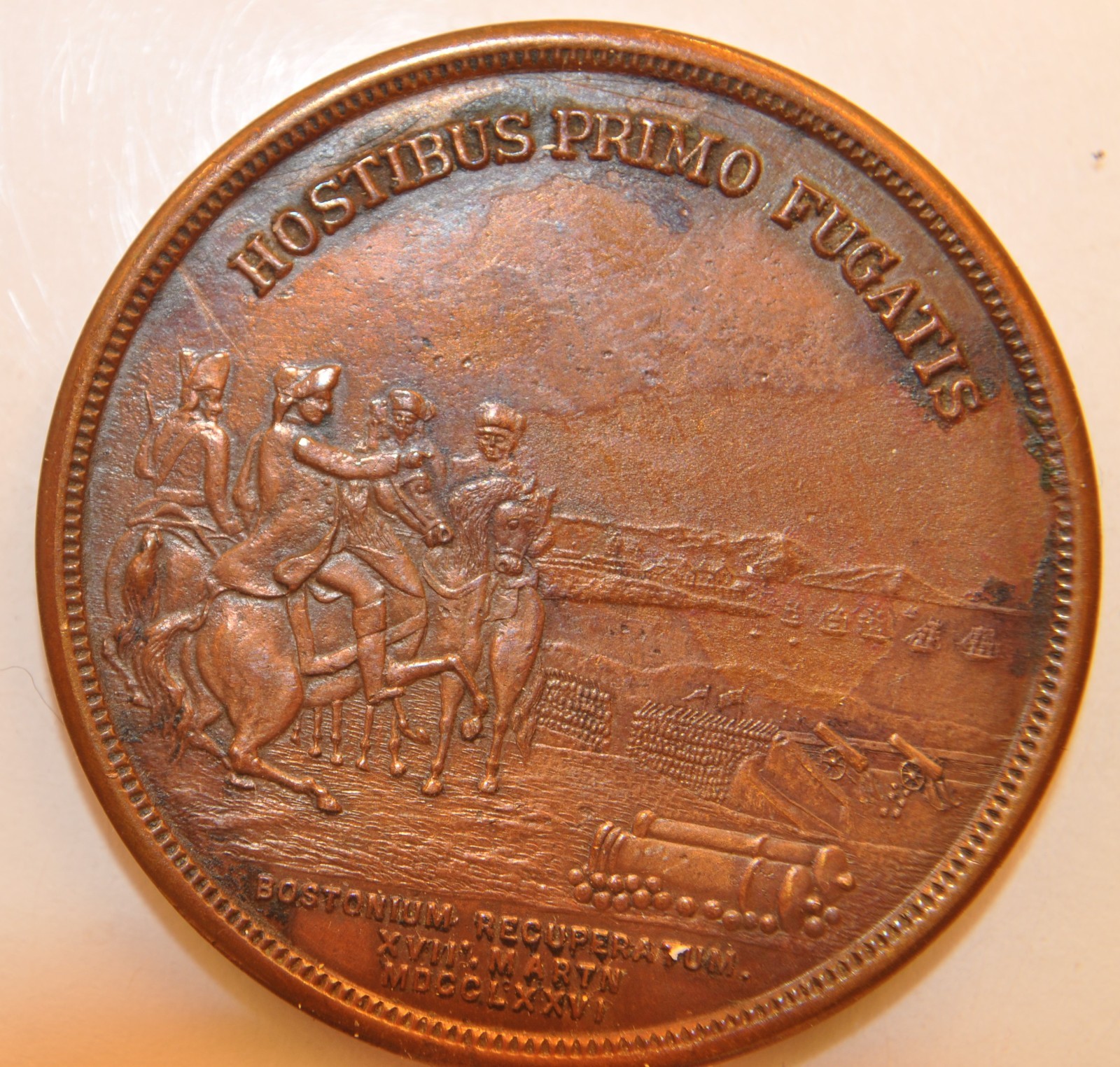 1901 So-Called-Dollar HK 131 -Evacuation of Boston