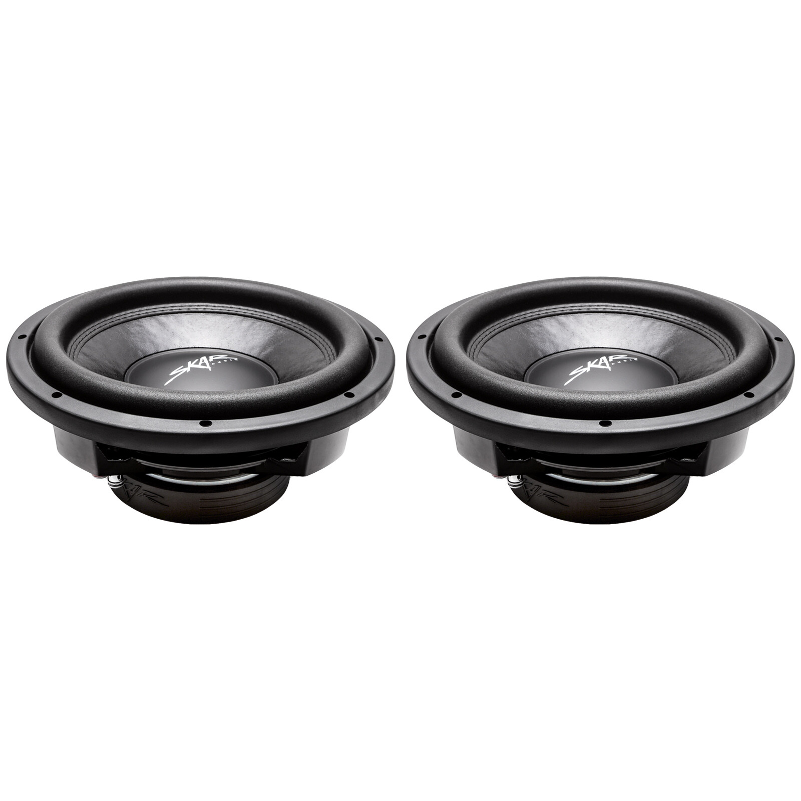 (2) NEW SKAR AUDIO VD-12 D2 12" 800W MAX DUAL 2 SHALLOW MOUNT SUBWOOFERS - PAIR