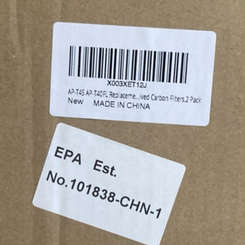 (2 pack) AP-T45 AP-T40FL HEPA Replacement Filter Compatible with 1461901 Homedic