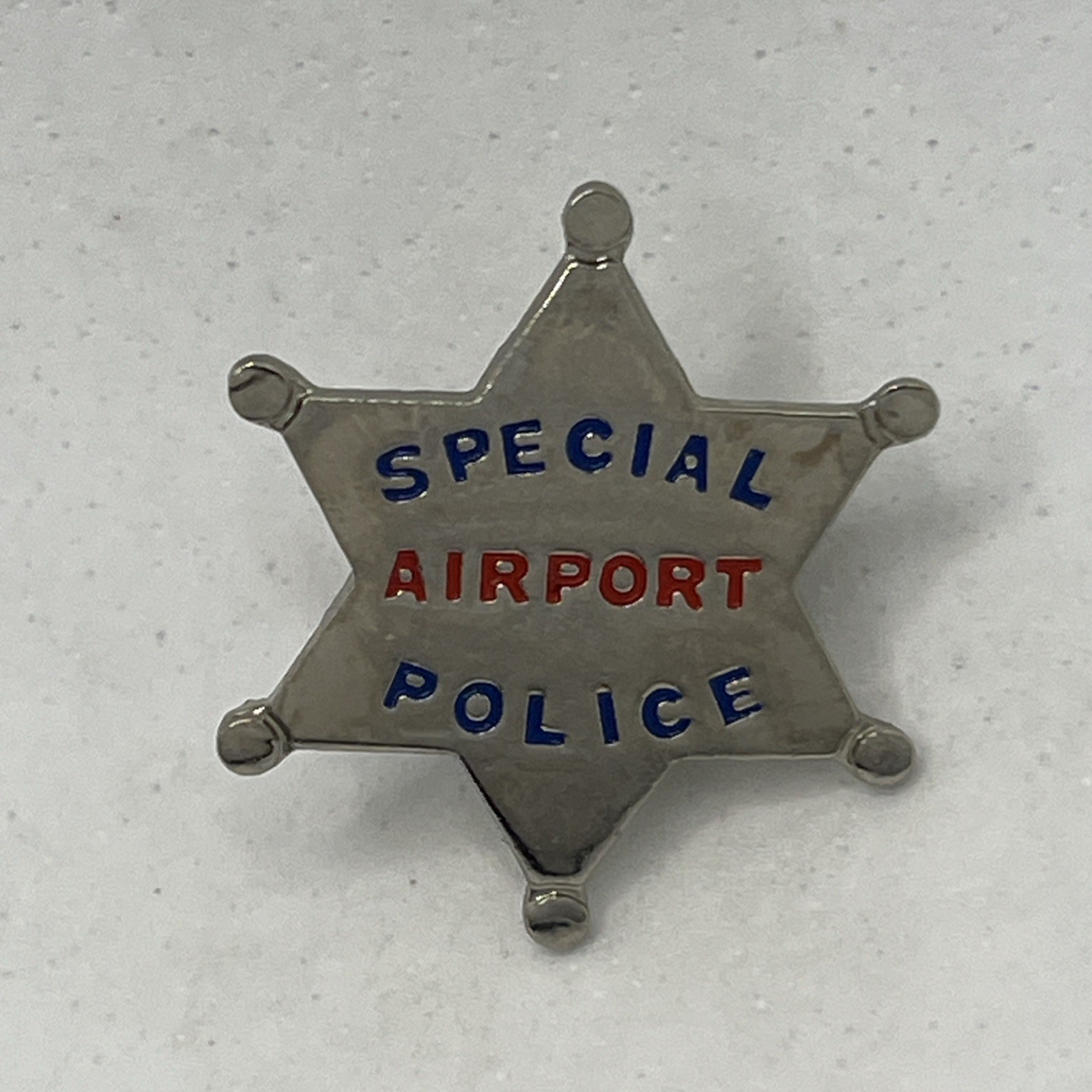 Special Airport Police Department Law Enforcement Enamel Lapel Hat Pin