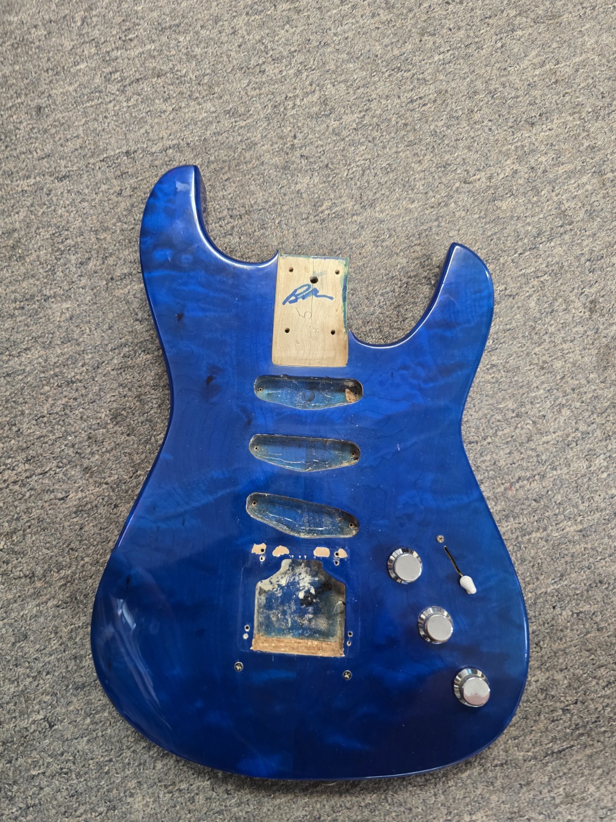 Late 80’s BC Rich Electric Guitar Body St iii  USA