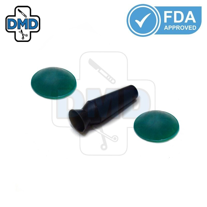 Silicon Corneal Eye Shield with Suction Pump Laser Eye Protector Autoclavable