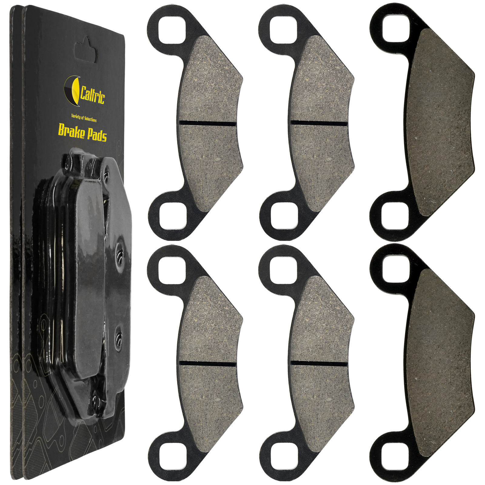 Caltric Front and Rear Brake Pads for Polaris Sportsman 570 EFI 2014-2020