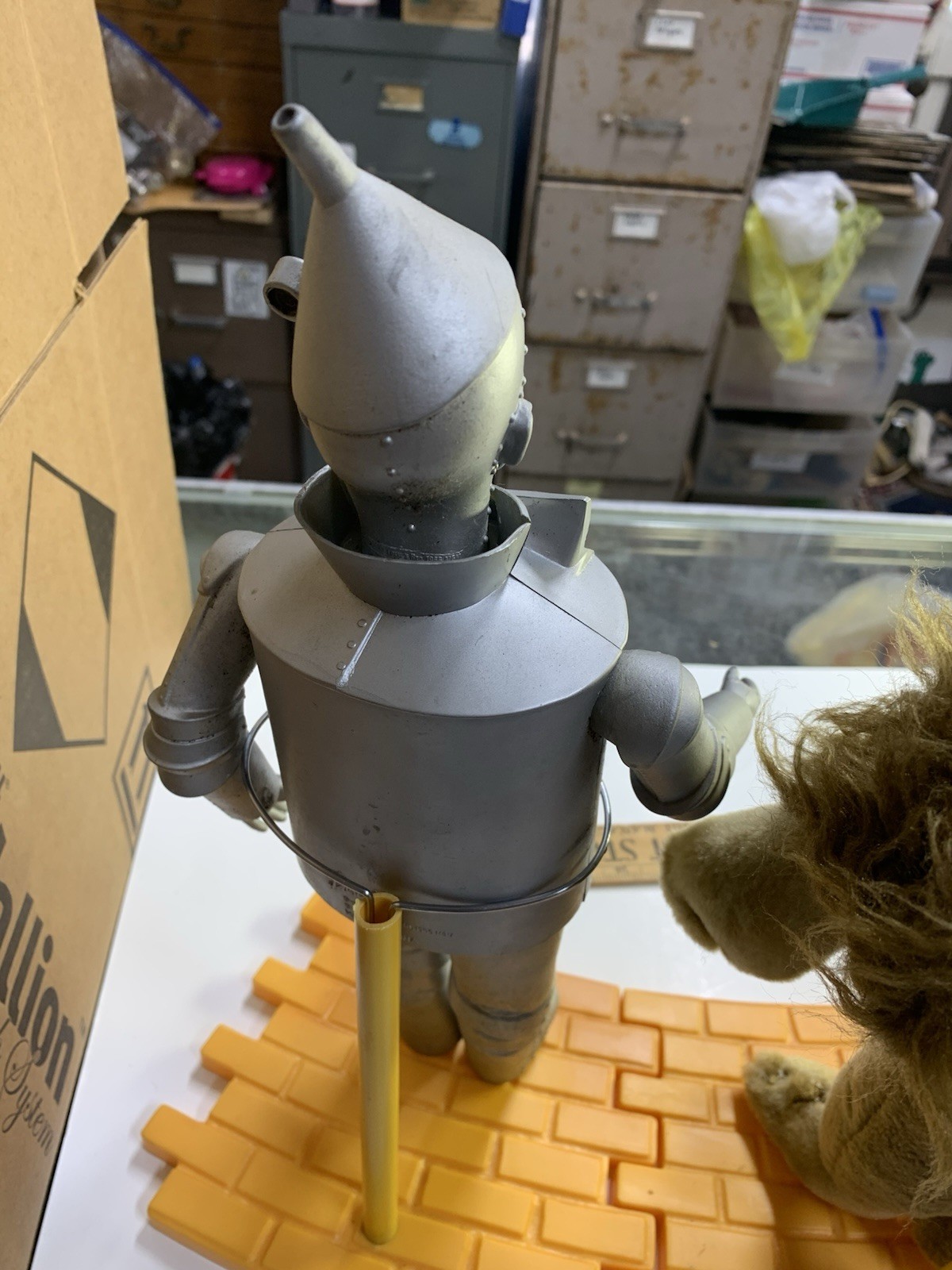 4 Wizard of Oz dolls 1987 14" Dorothy Lion Tin man Scarecrow Hamilton Gifts