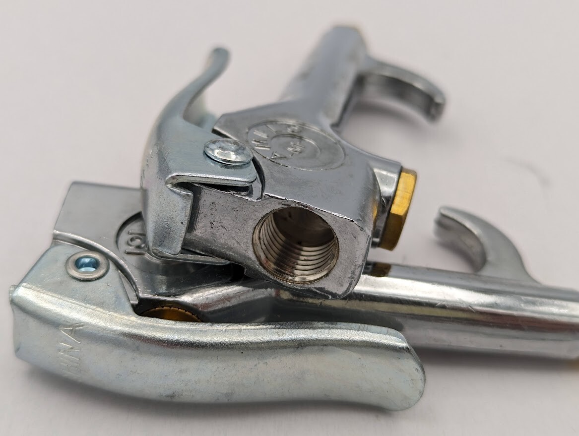 TWO PACK! 2X! AMFLO #200 GENERAL PURPOSE BLOW GUN ATTACHMENT LEVER TYPE 200 NEW!