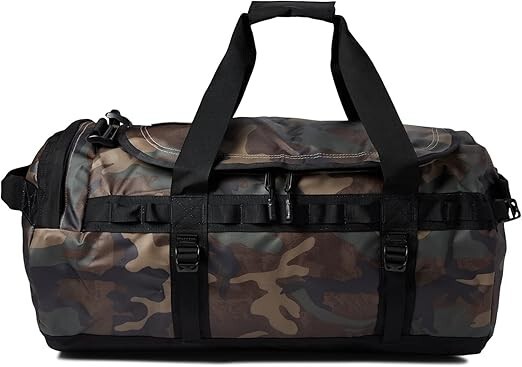 OEM - The North Face Base Camp Duffel M New Kelp Tan Painted Camo Print
