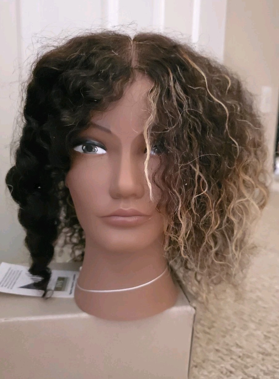 Pivot Point Janet Textured Hair Mannequin Head For Practice Pre-Owned