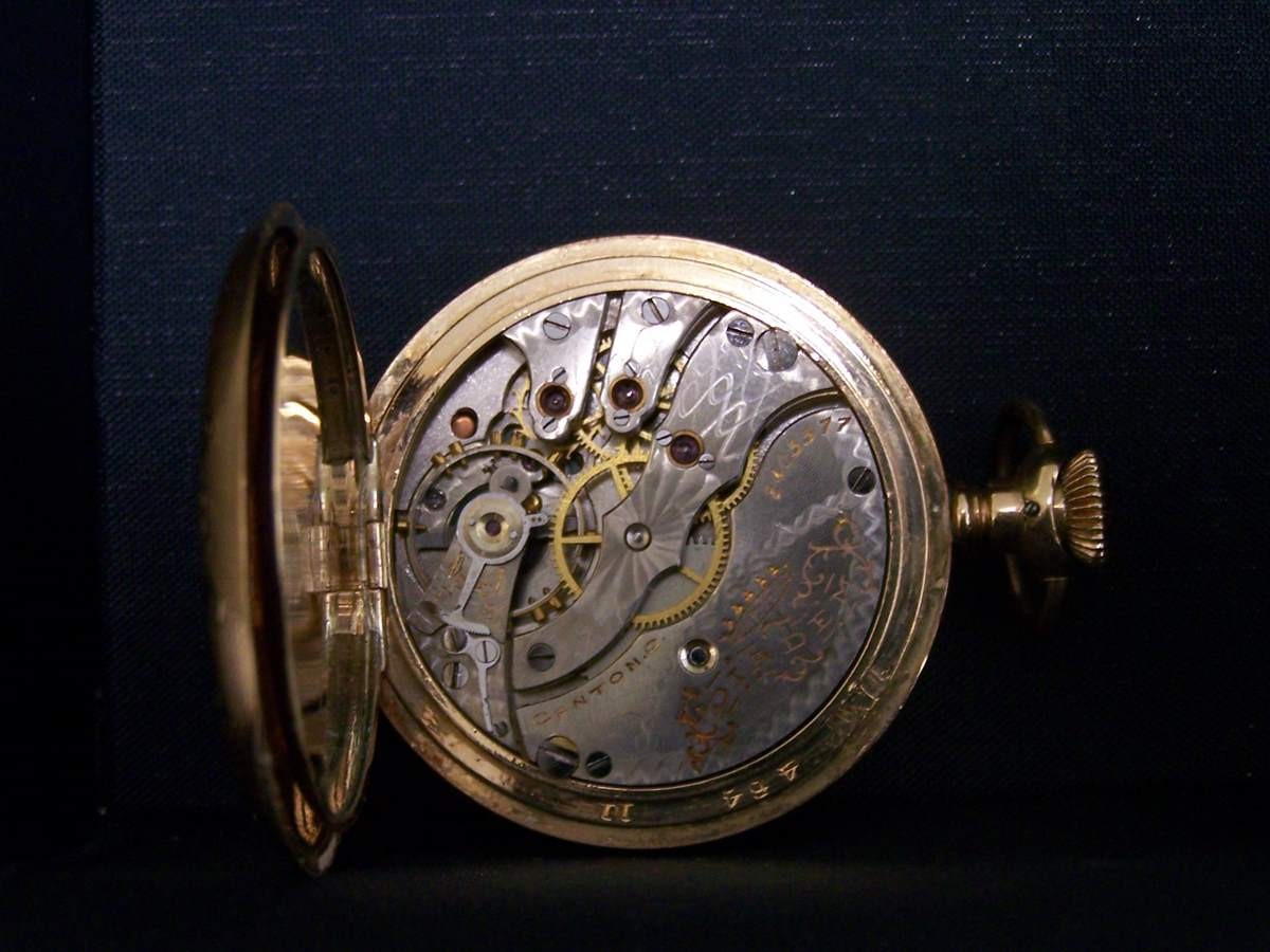 1911 Hampden Diadem 3/0s 15J Pocket Watch –Dueber Hunter Case