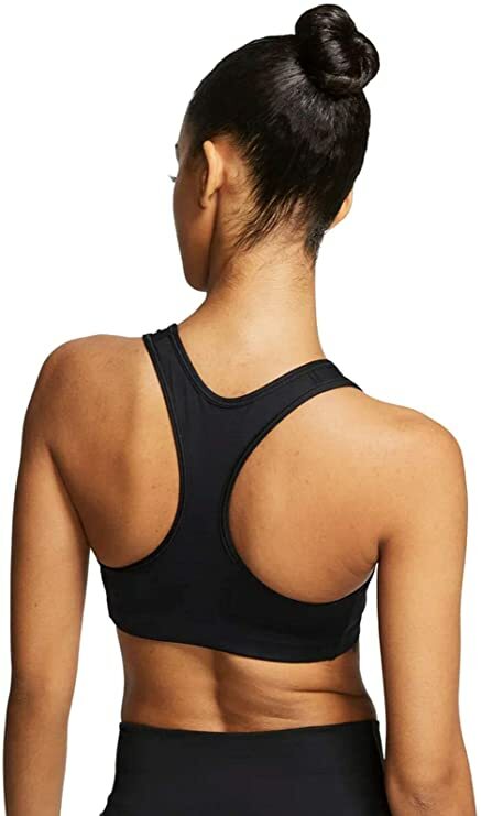 NEW! Nike [L] Women's DRI-FIT Non Padded Sports/Yoga/Gym Bra, Black, BV3630-010