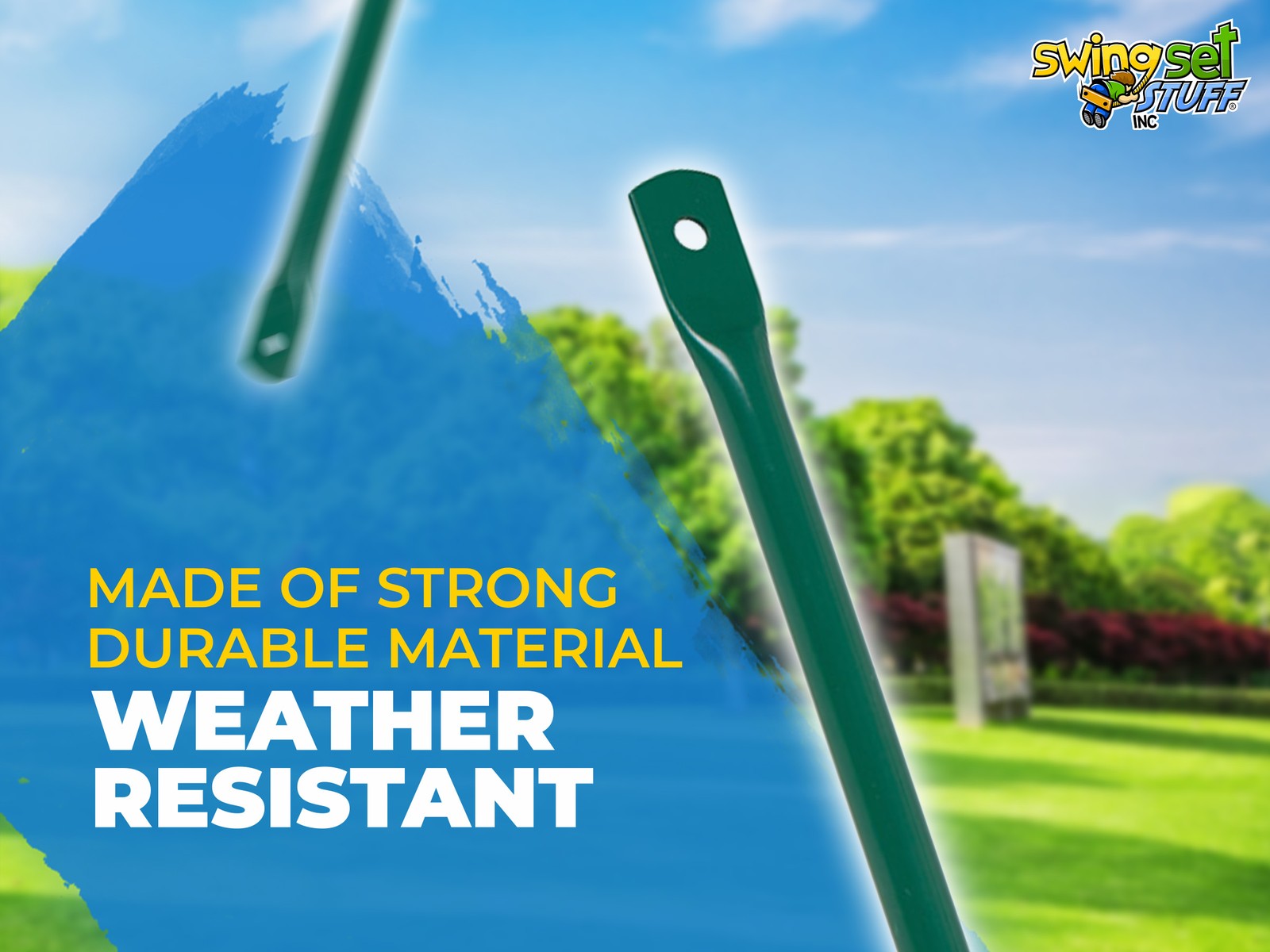 SWING SET STUFF MONKEY BAR (1 PIECE) WITH HARDWARE climb ladder accessories 0256