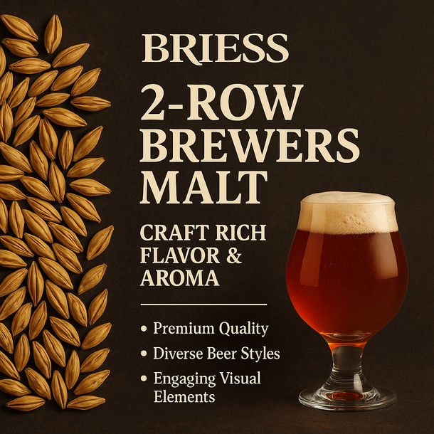 Briess Briess 2-Row Brewers Malt 50 lb