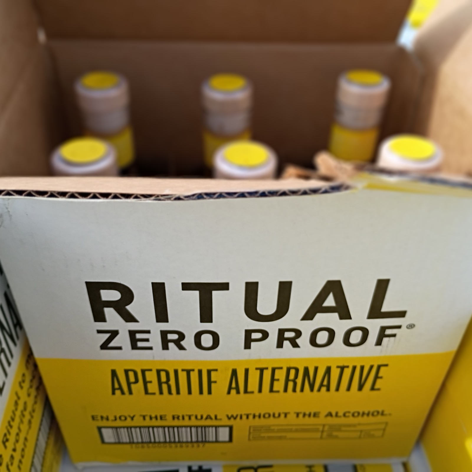 RITUAL ZERO PROOF Aperitif Alternative 6pack Non-Alcoholic Spirit 750ml NEW