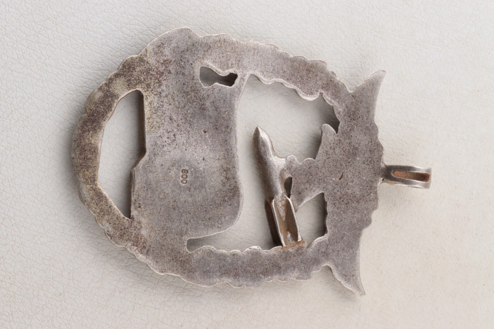 German pilot pendant 800 Silver WW2 Bomb Luftwaffe Tank WWII Wehrmacht Tank Eagl