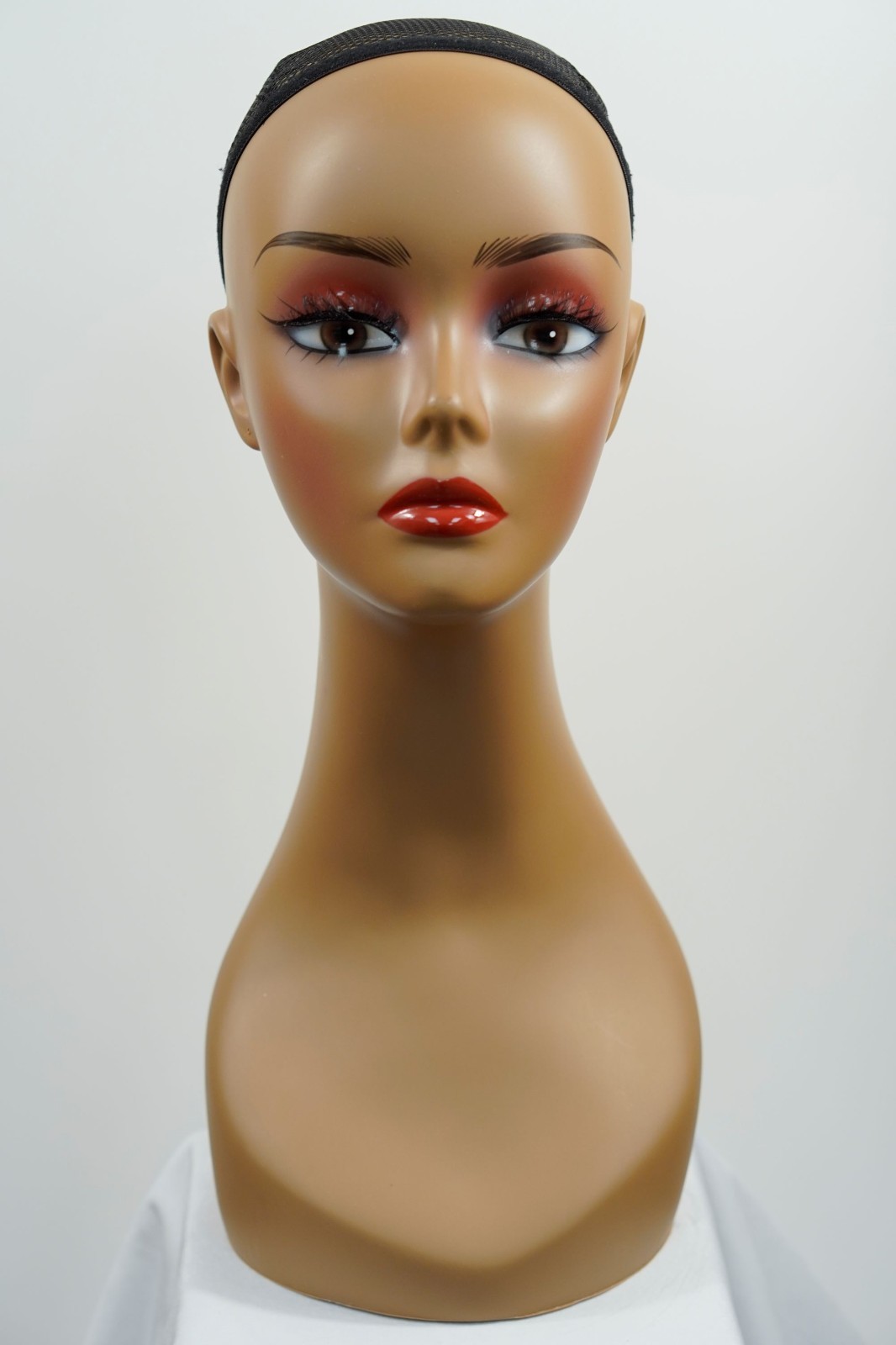 18" Life-Sized Mannequin Head – Durable Polyurethane, Unbreakable & Crack-Proof