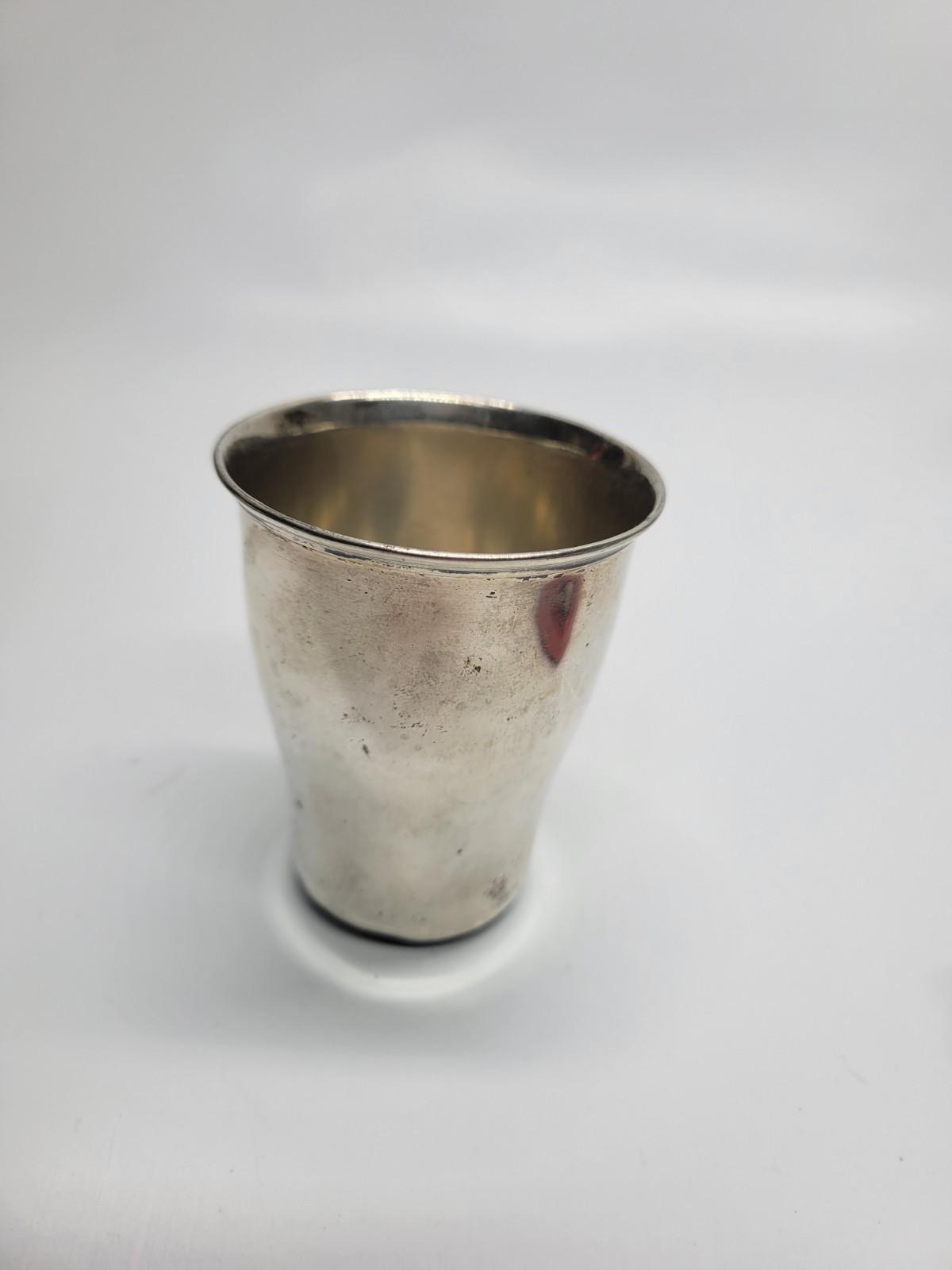Antique Austro Hungarian 800 Silver Kiddush Cup Lion B Mark Vienne