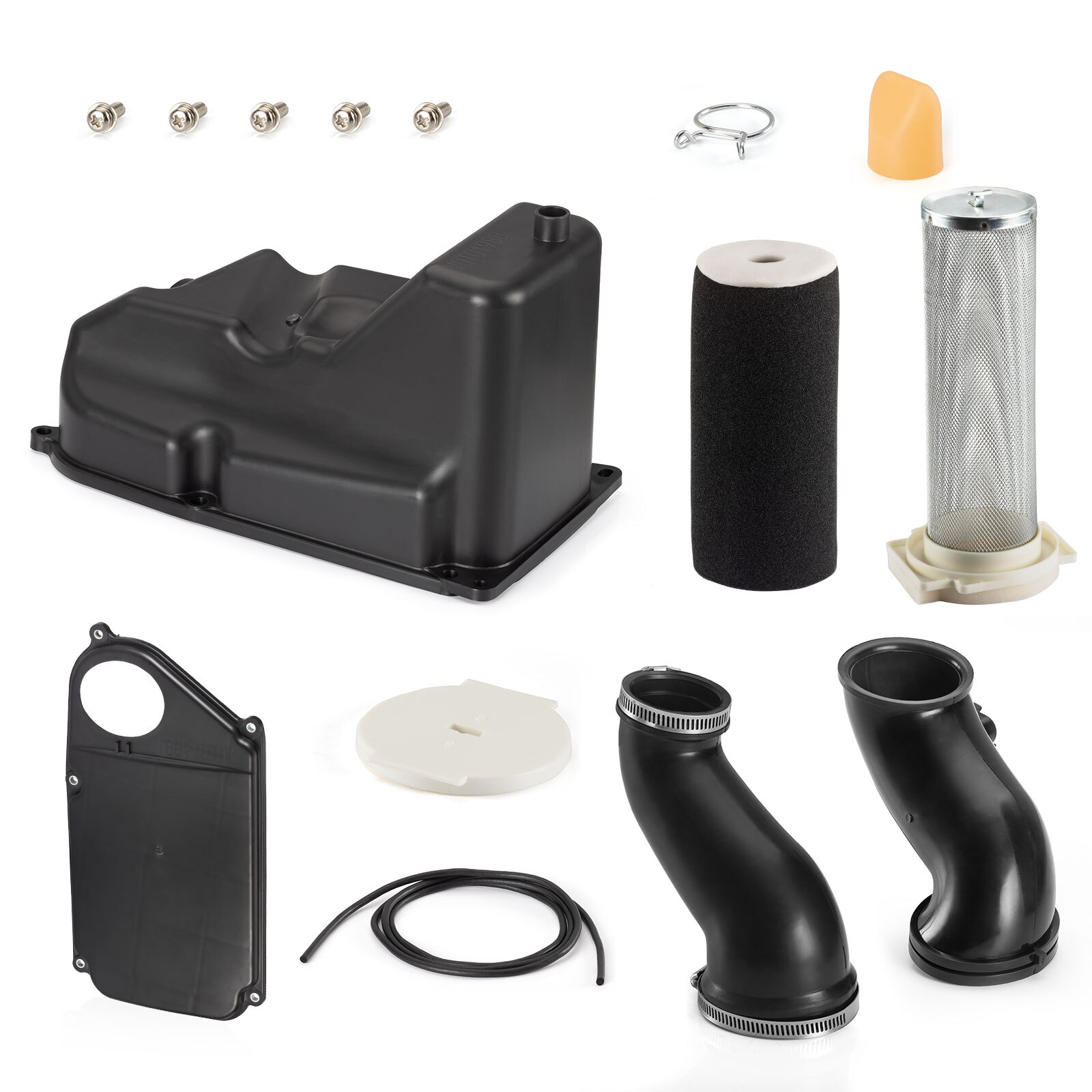 Air Filter Complete kit Guide for Yamaha Warrior 350 YFM350X 1987 1988 1989-2004