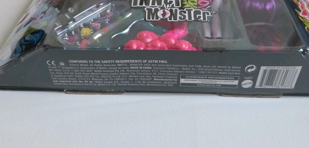 Monster High Inner Monster 3 Pack Shivering Sad Eek Excited Hauntingly Happy NIB