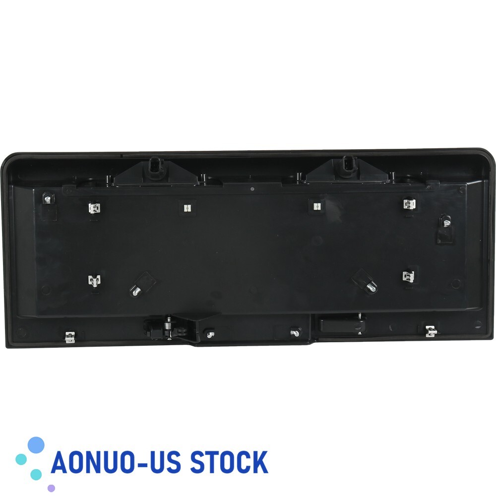 15135441 Black Rear Tailgate License Pocket For Hummer H2 2003 2004 2005