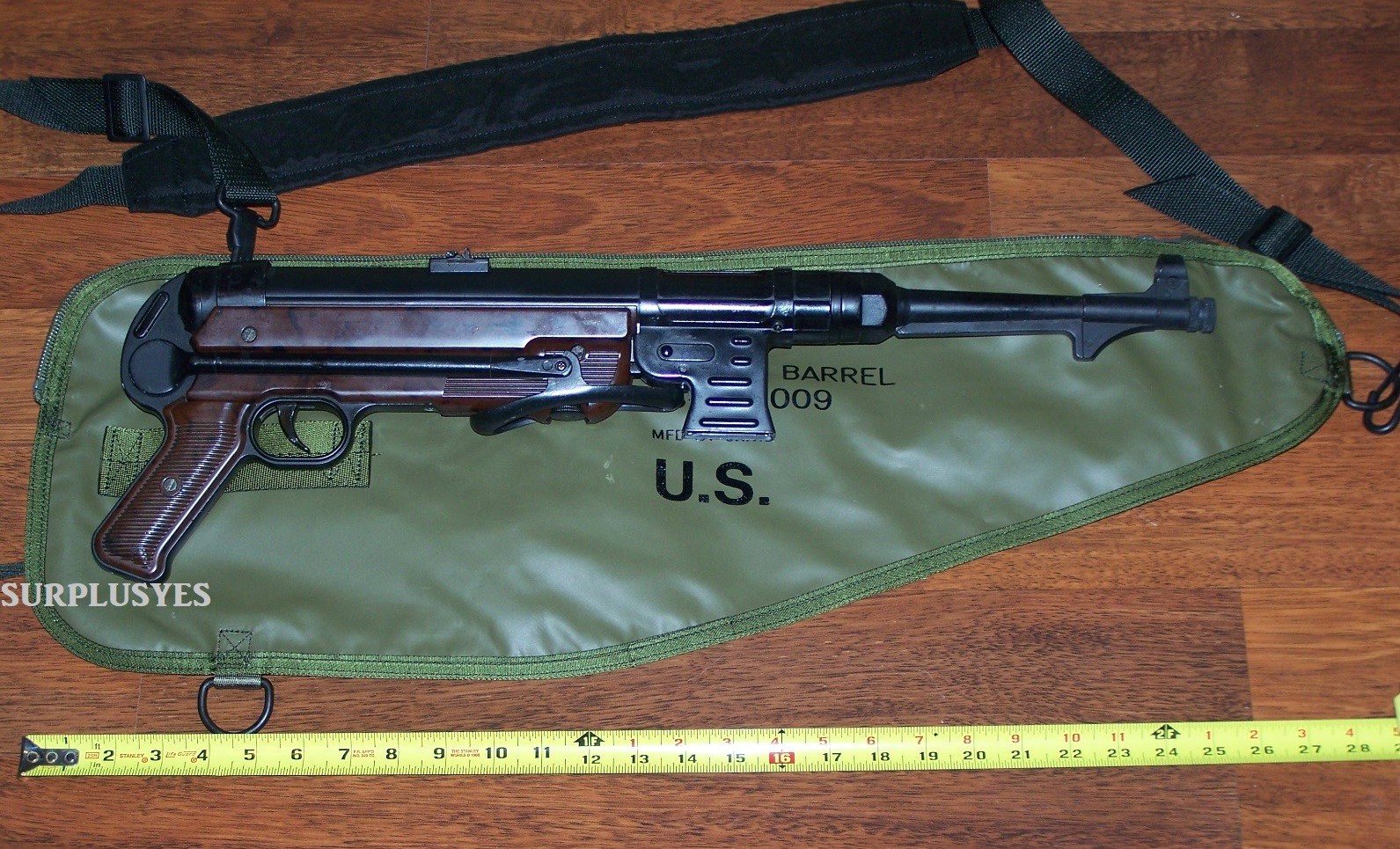 Military SAW M60 Case Bag Folder Rifle Carbine Range USMC Barrel GPMG Made USA
