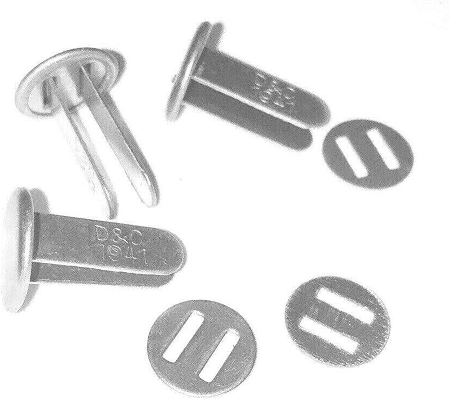 German Helmet Split PINS and WASHERS Steel Rivets Helmet Army Fast Shipping NEW