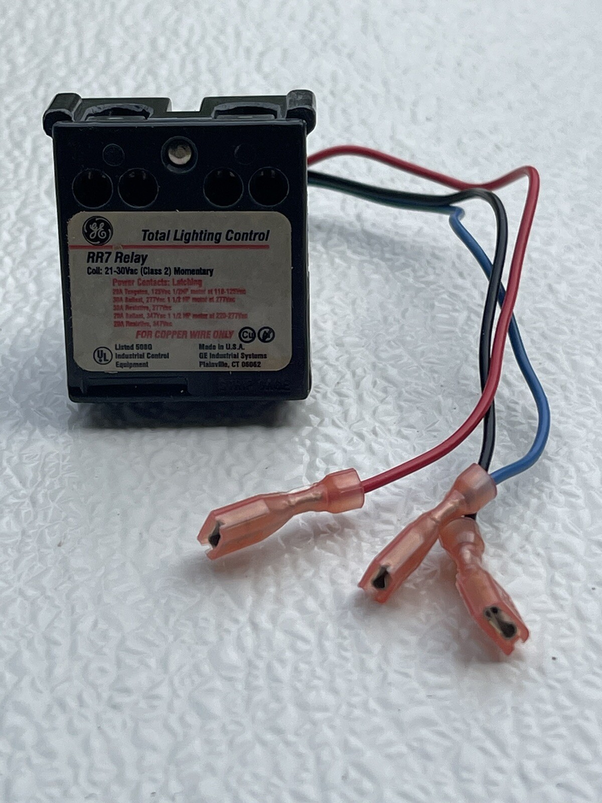GE RR7EZ Remote Control Relay