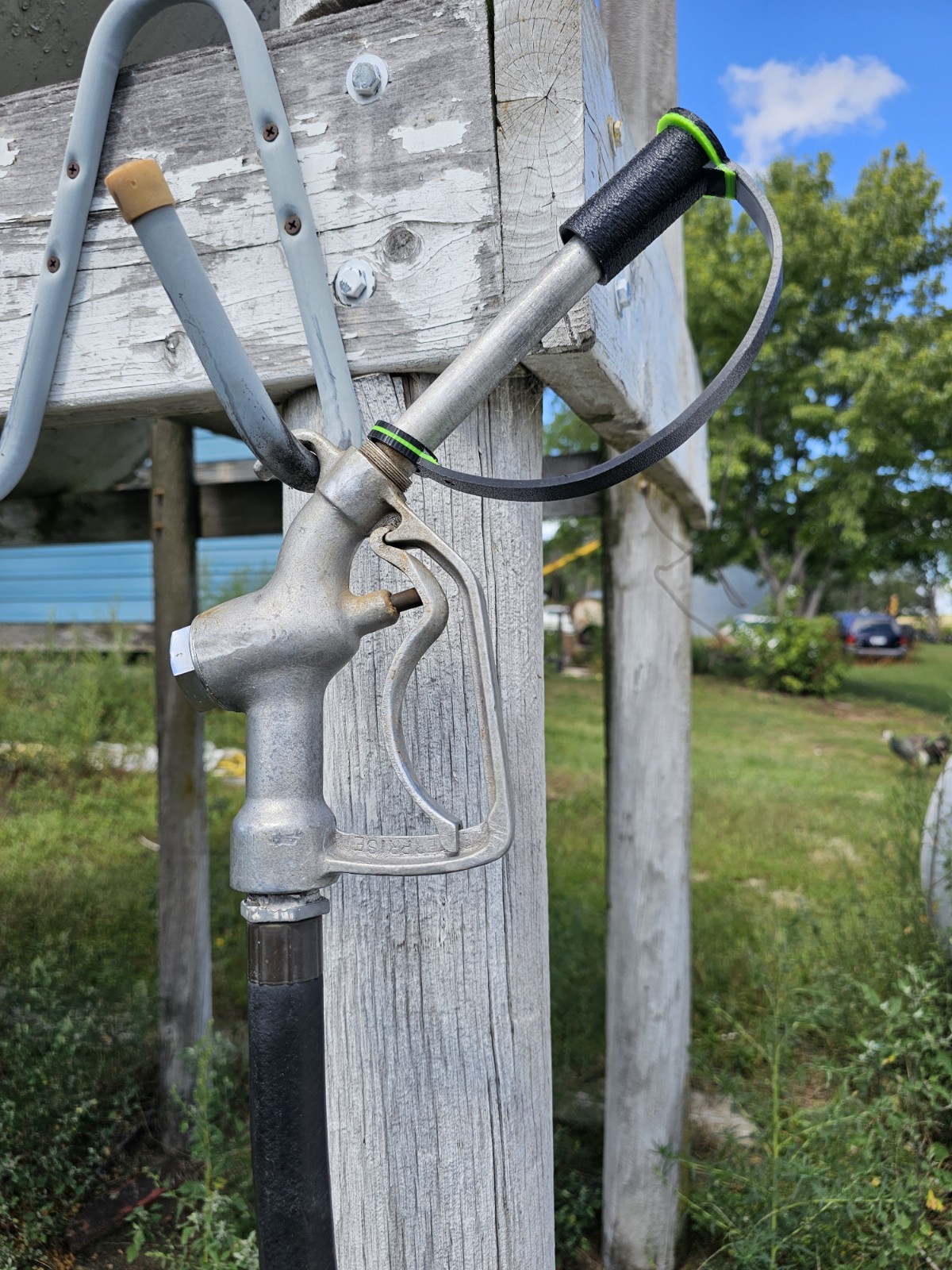 Fuel Nozzle Cover. Gas Pump Cap Lid Guard NozzleGuard 3/4" and 1 in. Compatible