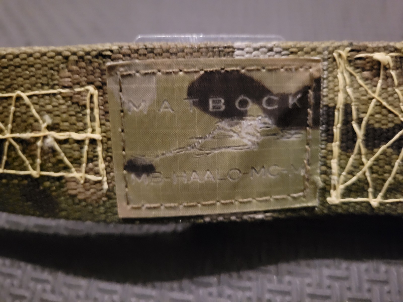 Matbock H.A.A.L.O. Belt In Multicam Size Medium