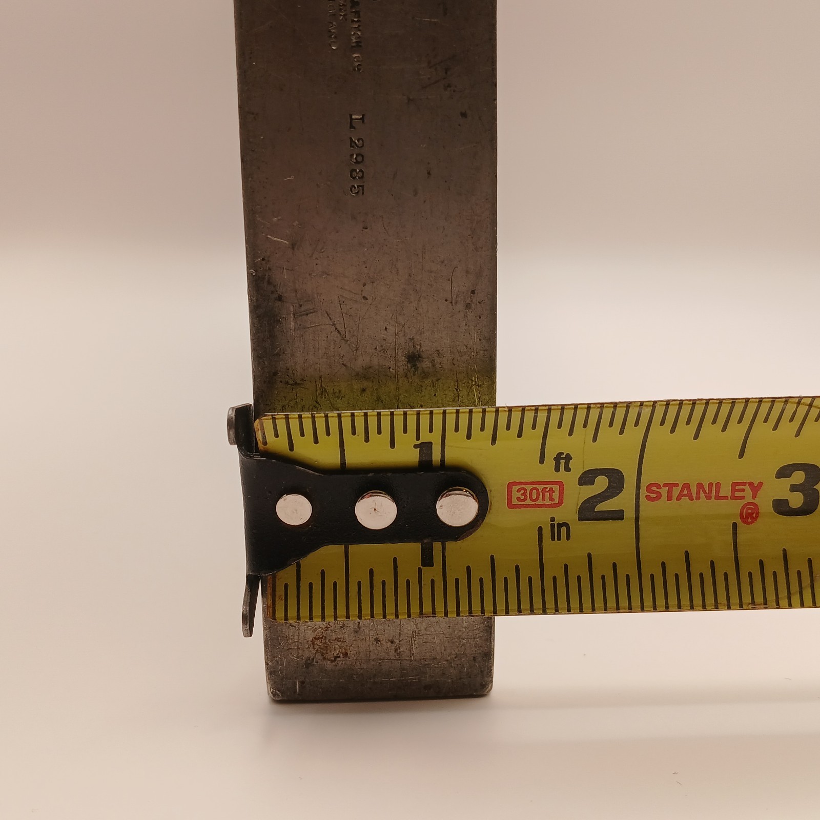 Early 1900s Abercrombie & Fitch Pewter Travel Slab Double Flask Rare Prohibition