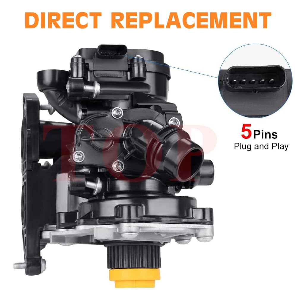 Engine Water Pump 06L121111H For A4 A3 TT VW Tiguan Jetta Golf GTI Beetle 2.0T