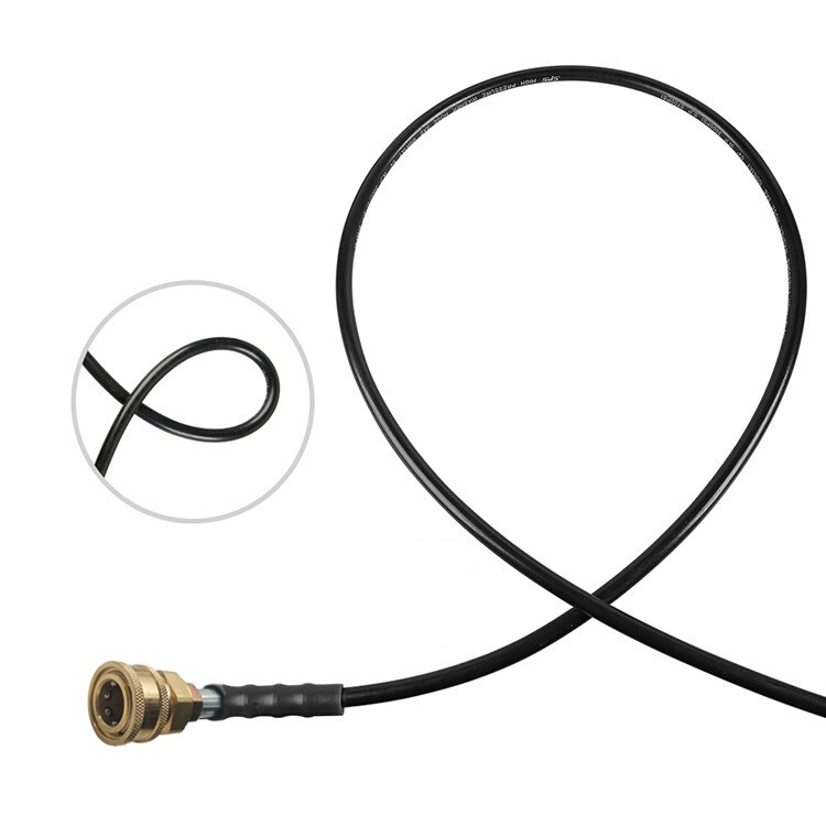 50FT 5800PSI Replacement High Pressure Power Washer Hose -3/8" Quick Connect