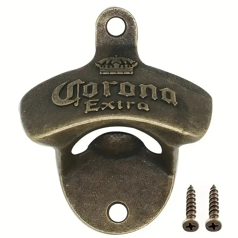 NEW CORONA EXTRA  wall mounted bottle opener MAN CAVE, BAR, HOME (A65)