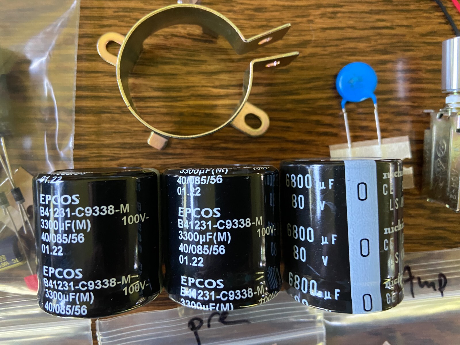 Marantz 1060 Complete Rebuild Kit High-Quality Amplifier Recap Transistors