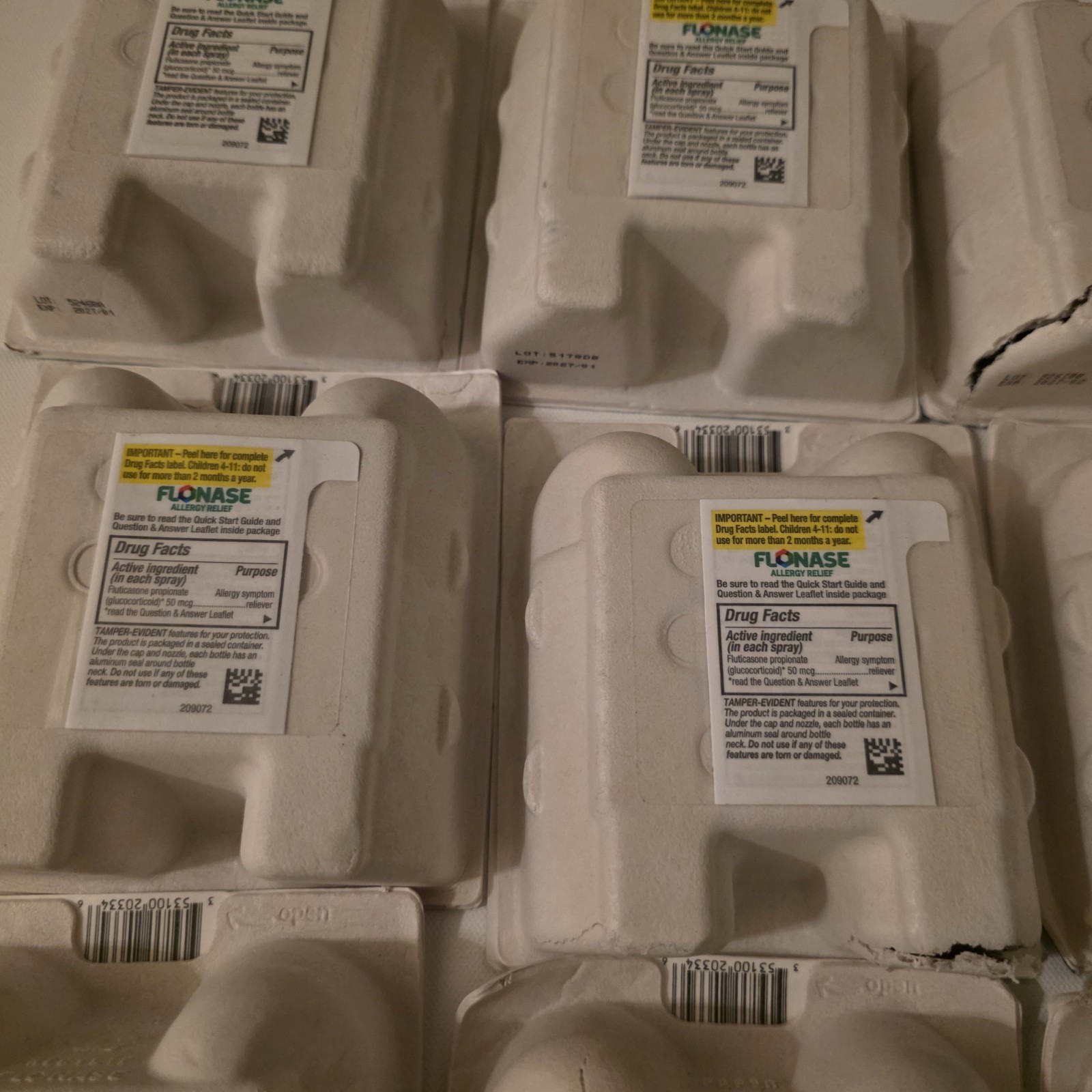 Flonase Allergy Relief Twin Pack *DMG* 2 X 144 (288) Sprays Exp 2027-28