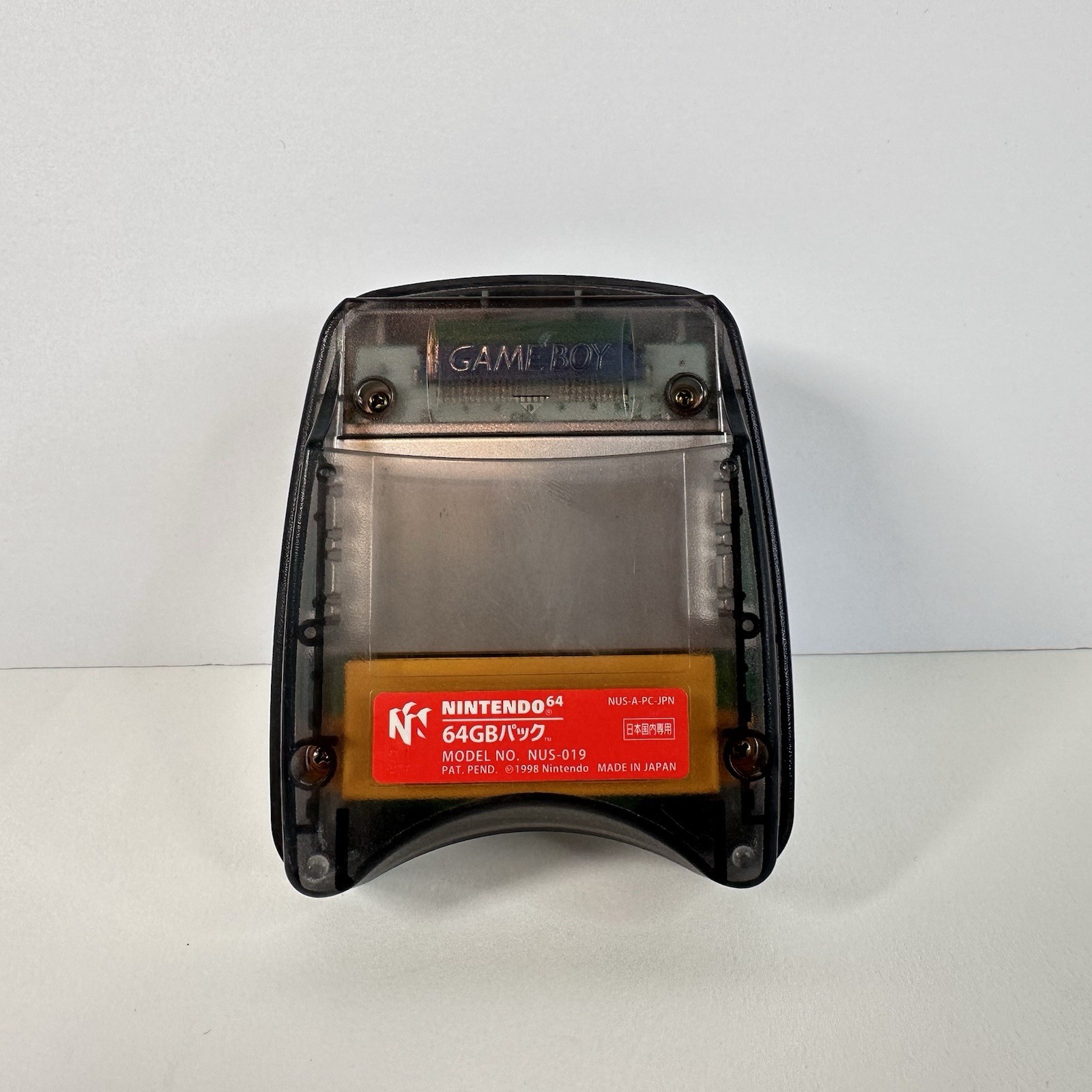 Nintendo 64 N64 Transfer Pak Pack (Game Boy) Genuine OEM - Clean Tested Working