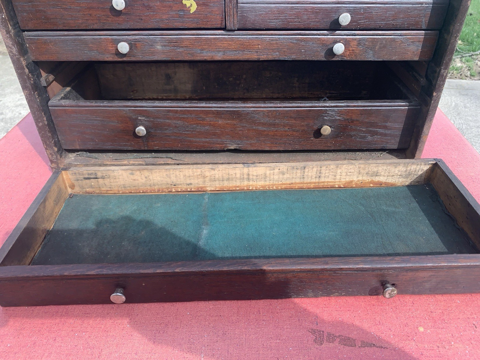 Survivor Metal Clad/Wood Machinist Toolbox Possibly SIPCO MFG ? Needs TLC