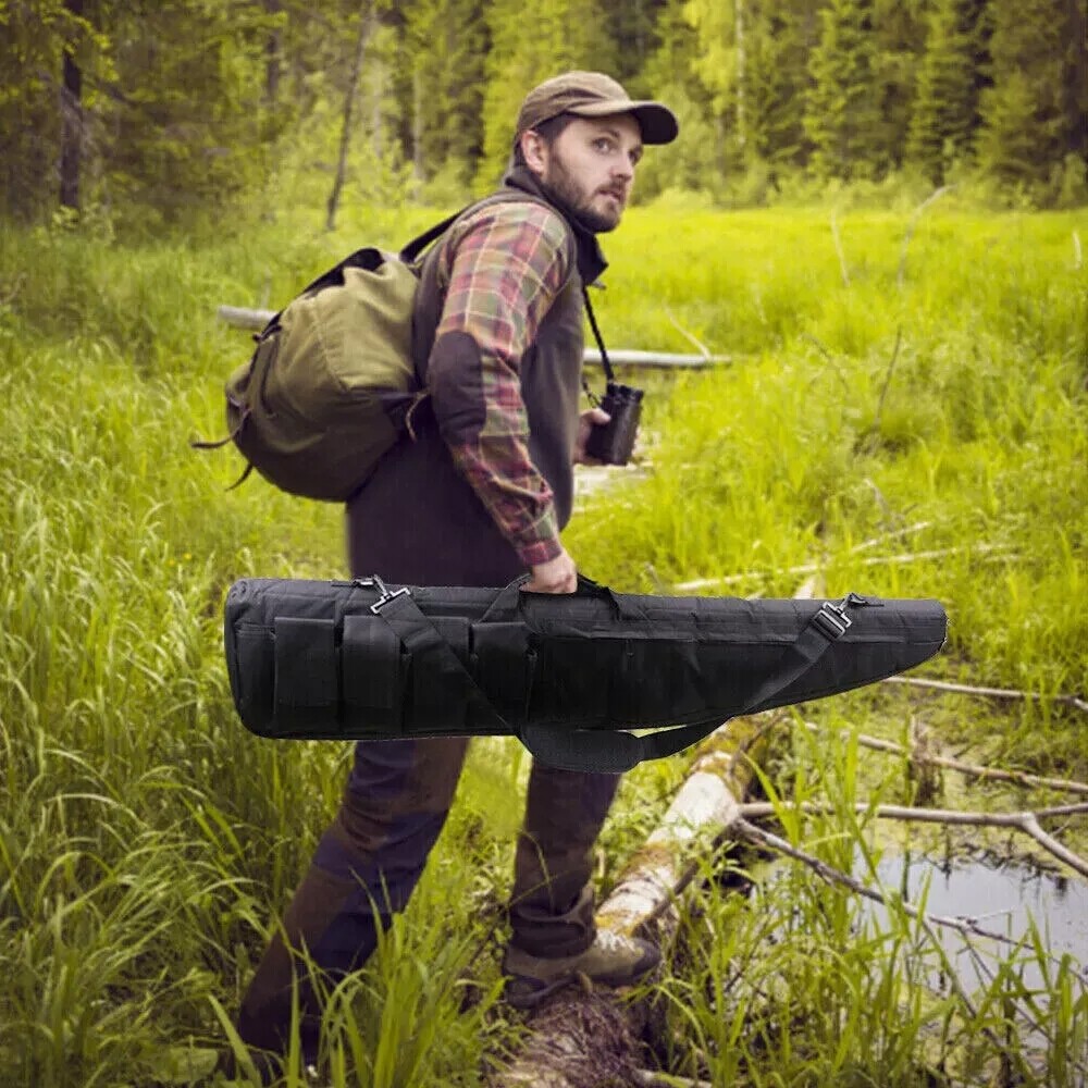 39" 47" Soft Rifle Shotgun Case Hunting Gun Carry Padded Storage Tactical Bag