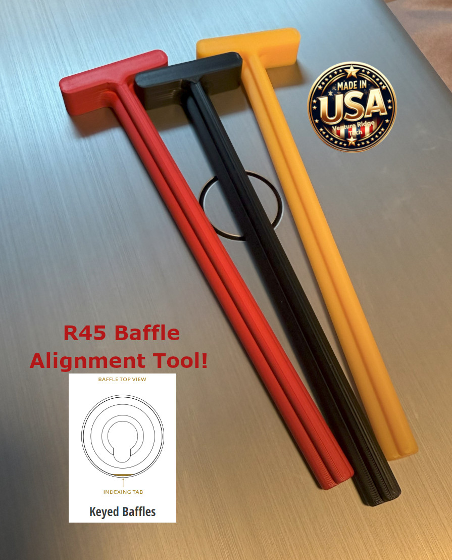 Rugged Obsidian 45 - Baffle Alignment Rod Suppressor tool - VRT